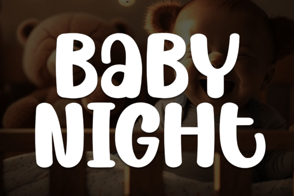 Baby Night Font: Evaluating a Playful Display Typeface for Creative Projects