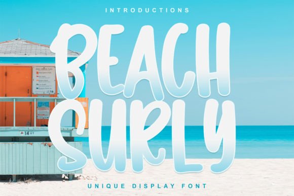 Beach Surly: A Quirky Font for Cheerful Designs