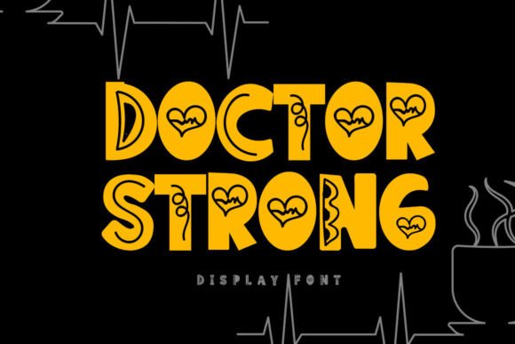 Doctor Strong: Elevating Design with a Quirky and Joyful Display Font