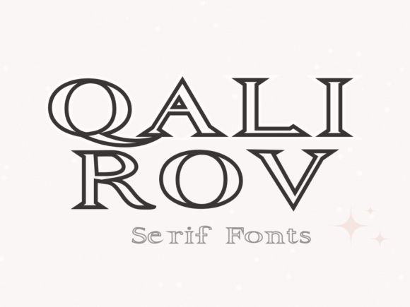 Qalirov: The Fun and Quirky Display Font That Transforms Creative Projects