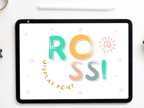 Rossi: Elevating Your Design Projects with Quirky Typography