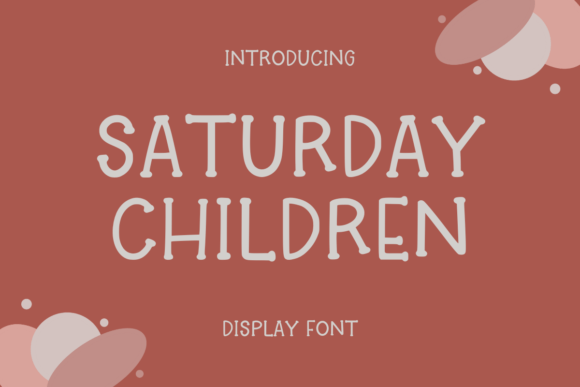Saturday Children: Integrating Playful Typography into Professional Design Workflows