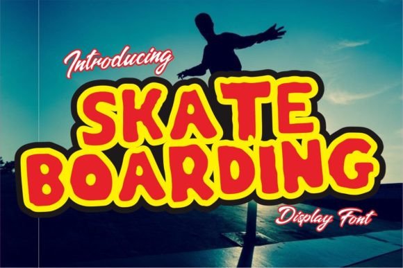 Skateboarding: The Bold Typeface That Captures Urban Energy