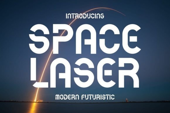 Space Laser: Defining the Aesthetic of Modern Futurism in Typography