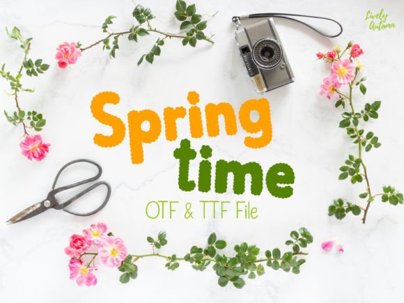 Springtime: Evaluating a Decorative Display Font for Creative Projects