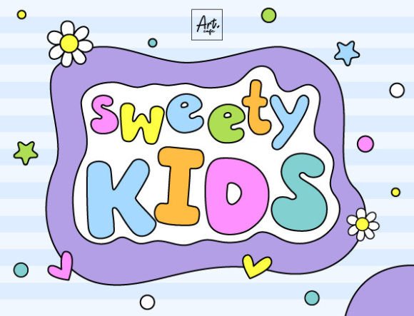 Unlocking Playful Design: A Deep Dive into the Sweety Kids Typeface